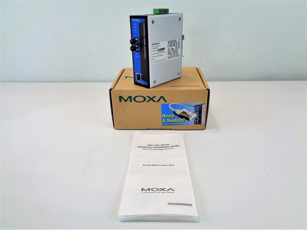 Moxa Industrial Media Converter #IMC-101-M-ST